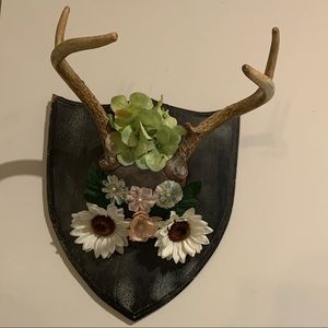 Custom made antler decor